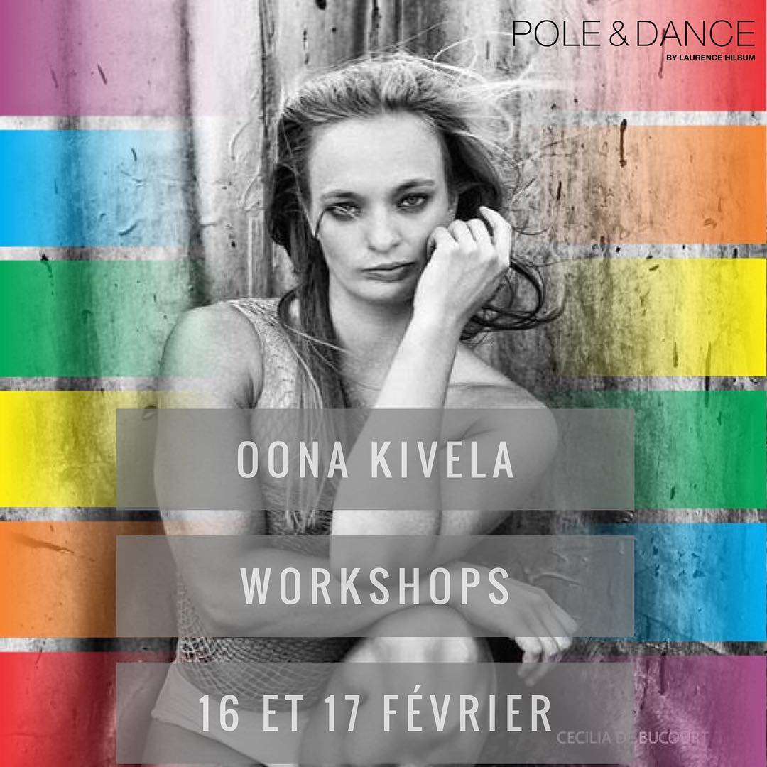 Stage de pole dance à Paris avec Oona Kivela