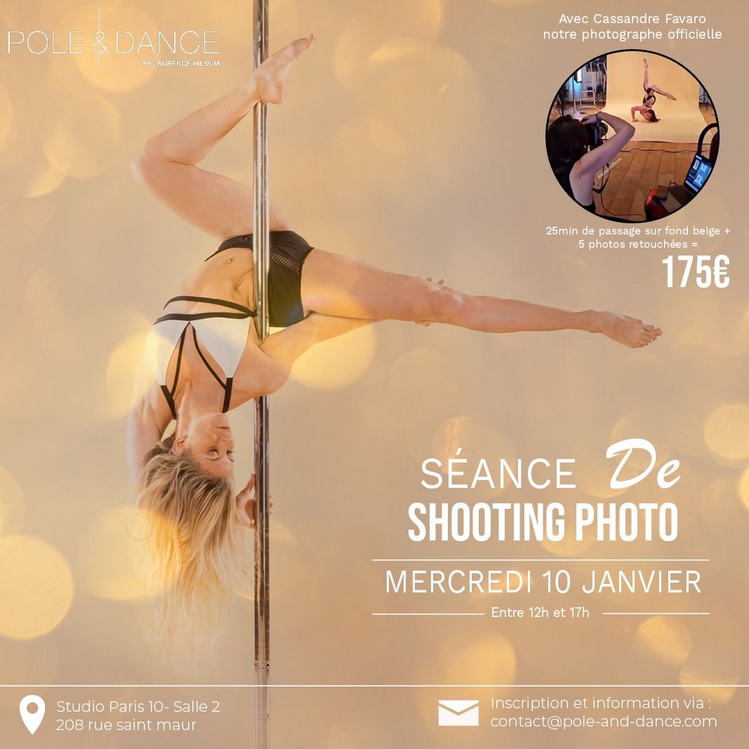 Shooting photo exceptionnel le 10 janvier 2024