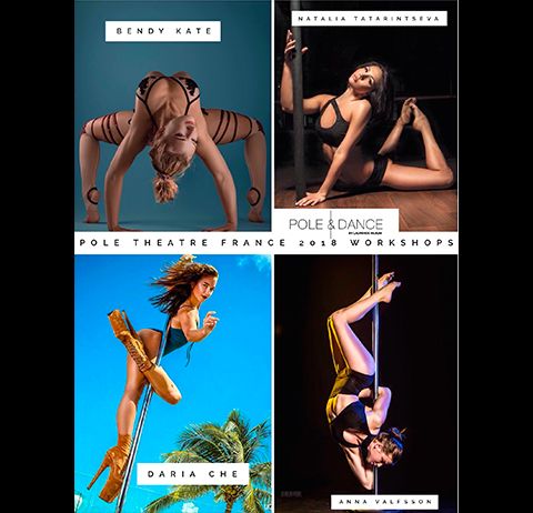 Stages avec Natalia Tatarintseva, Bendy Kate et Daria Che